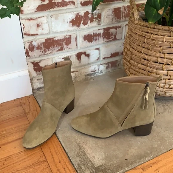 🛵 NWT Banana Republic Women 💯 real suede boots 👢size 8.5 - Picture 5 of 15